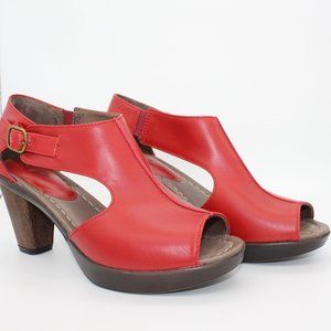 Sanita Red Heels (Size 39 EU)